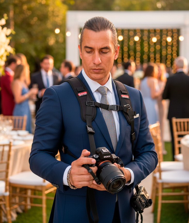 frankie en una boda